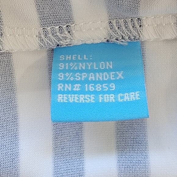 J. Mclaughlin Navy White Nicola Dress SZ L - Picture 4 of 4